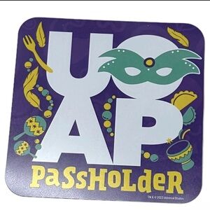 Universal Studios Orlando Passholder UOAP Mardi Gras 2023 Magnet
